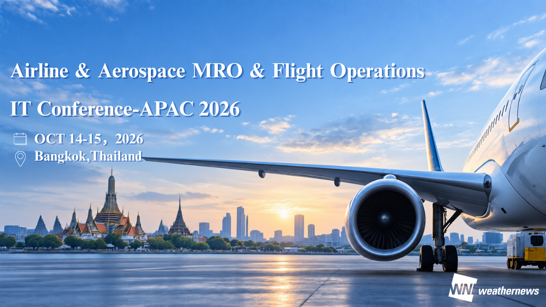 Weathernews、APACの航空業界のMRO・運航ITカンファレンスに出展