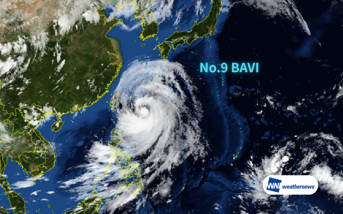 【超大型台風9号 BAVI】中国東部沿岸の主要空港で台風の影響見通し