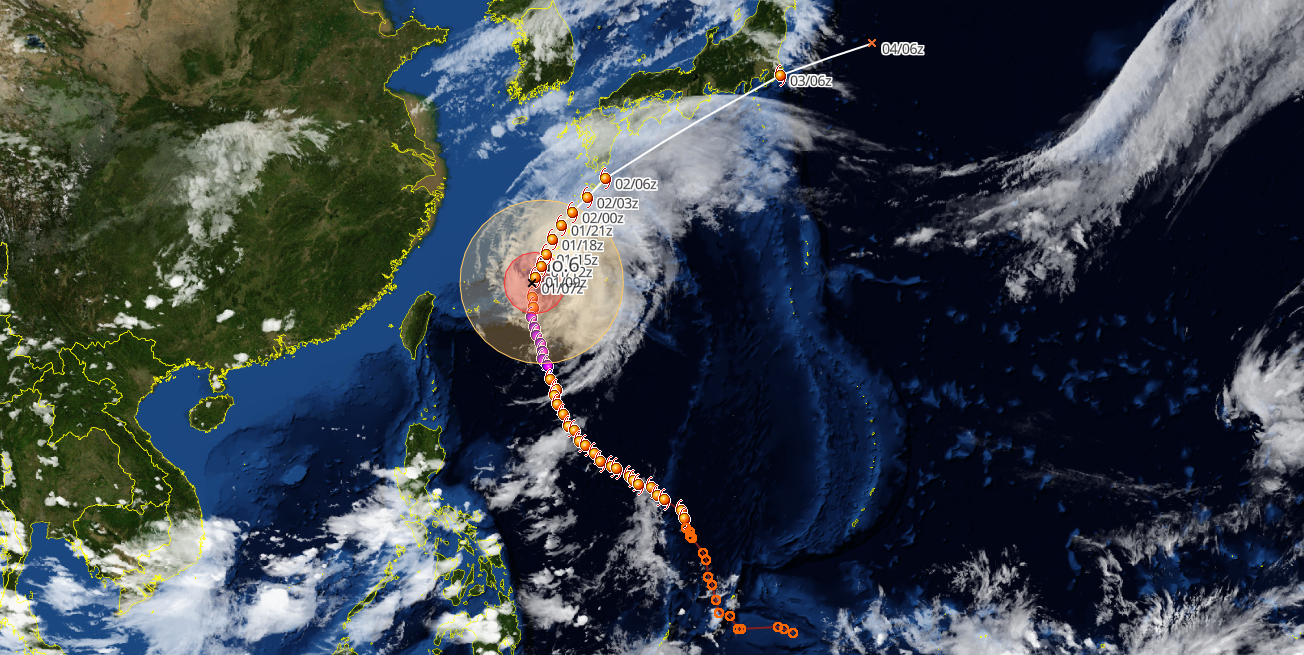 Typhoon Chami: Flight Disruptions Possible Across Honshu June 2–3
