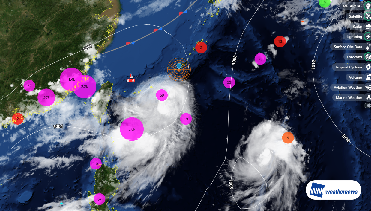 【台風7号 MEKKHALA】沖縄本島に接近　那覇空港で強風・大雨による運航影響のおそれ